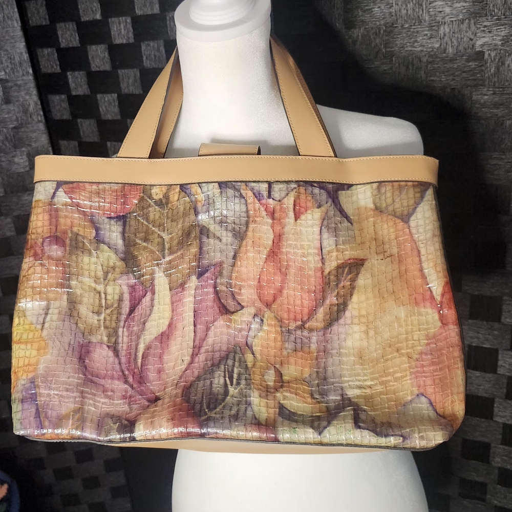 Maxx Floral Patterned Tote Bag